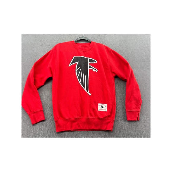 Mitchell & Ness Tops - Mitchell & Ness Sweatshirt Womens NFL Atlanta Falcons Throwback Retro Red Small